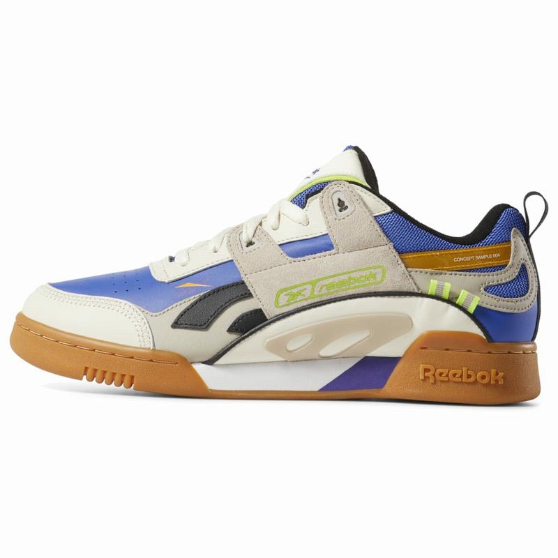 Tenisi Reebok Workout Plus Ati 90s Barbati Colorati/Albi Romania LU5731EV